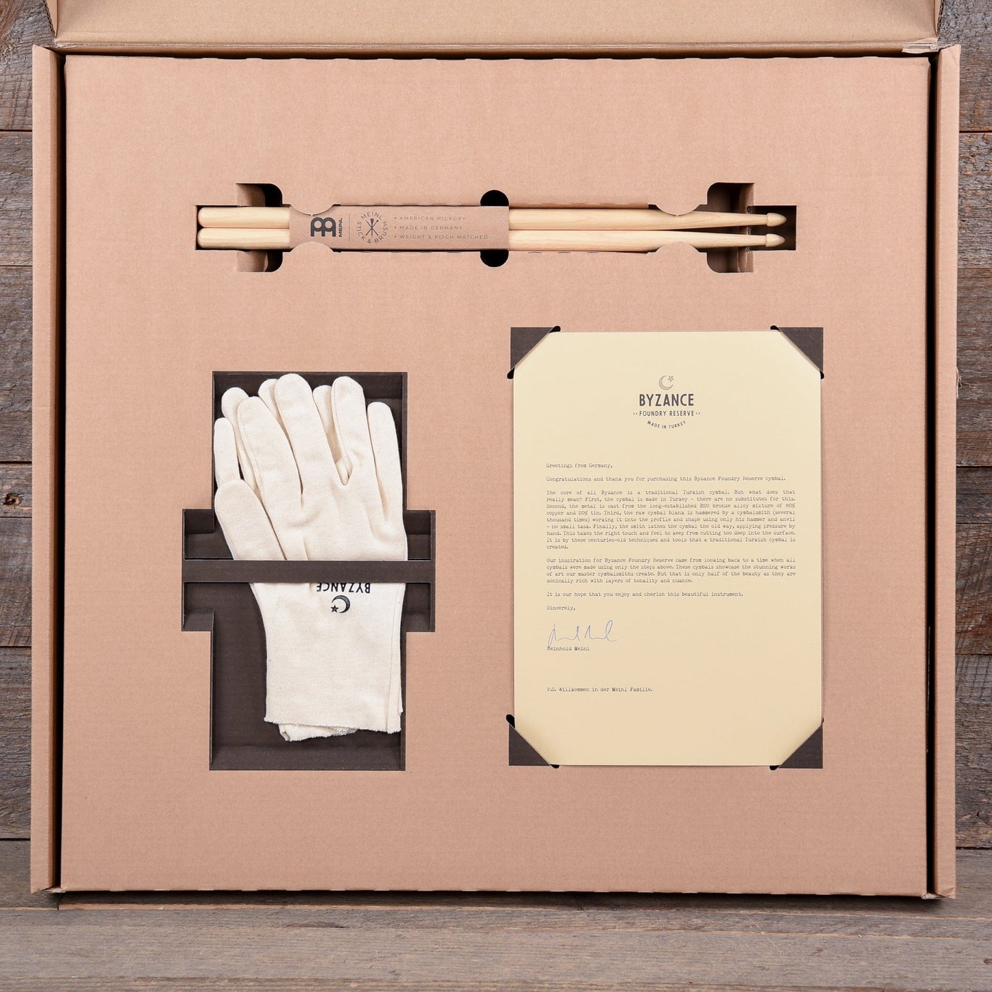 Meinl 20" Byzance Foundry Reserve Light Ride Cymbal Drums and Percussion / Cymbals / Ride