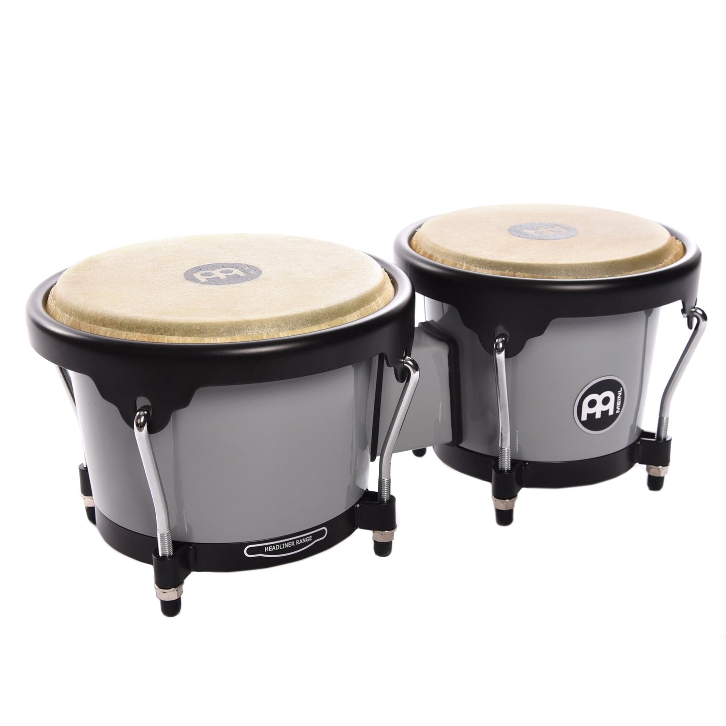 Meinl Journey Series Bongos Ultimate Gray Drums and Percussion / Hand Drums / Congas and Bongos