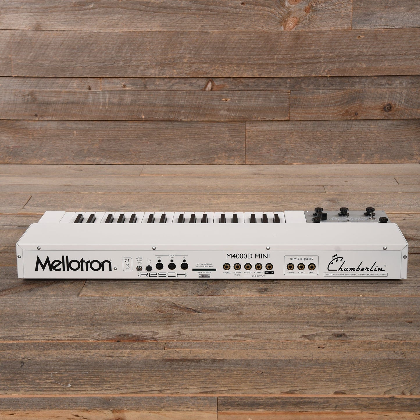 Mellotron M4000D Mini Digital Mellotron White Keyboards and Synths / Synths / Analog Synths