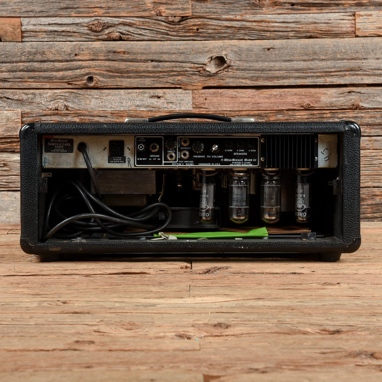 Mesa Boogie Mark III Long Chassis Red Line Head 1987 Amps / Guitar Heads