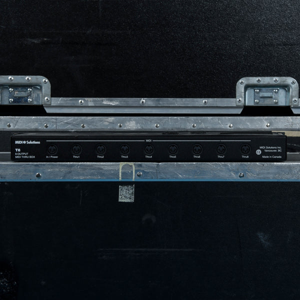 MIDI Solutions T8 MIDI Through Box Chicago Music Exchange