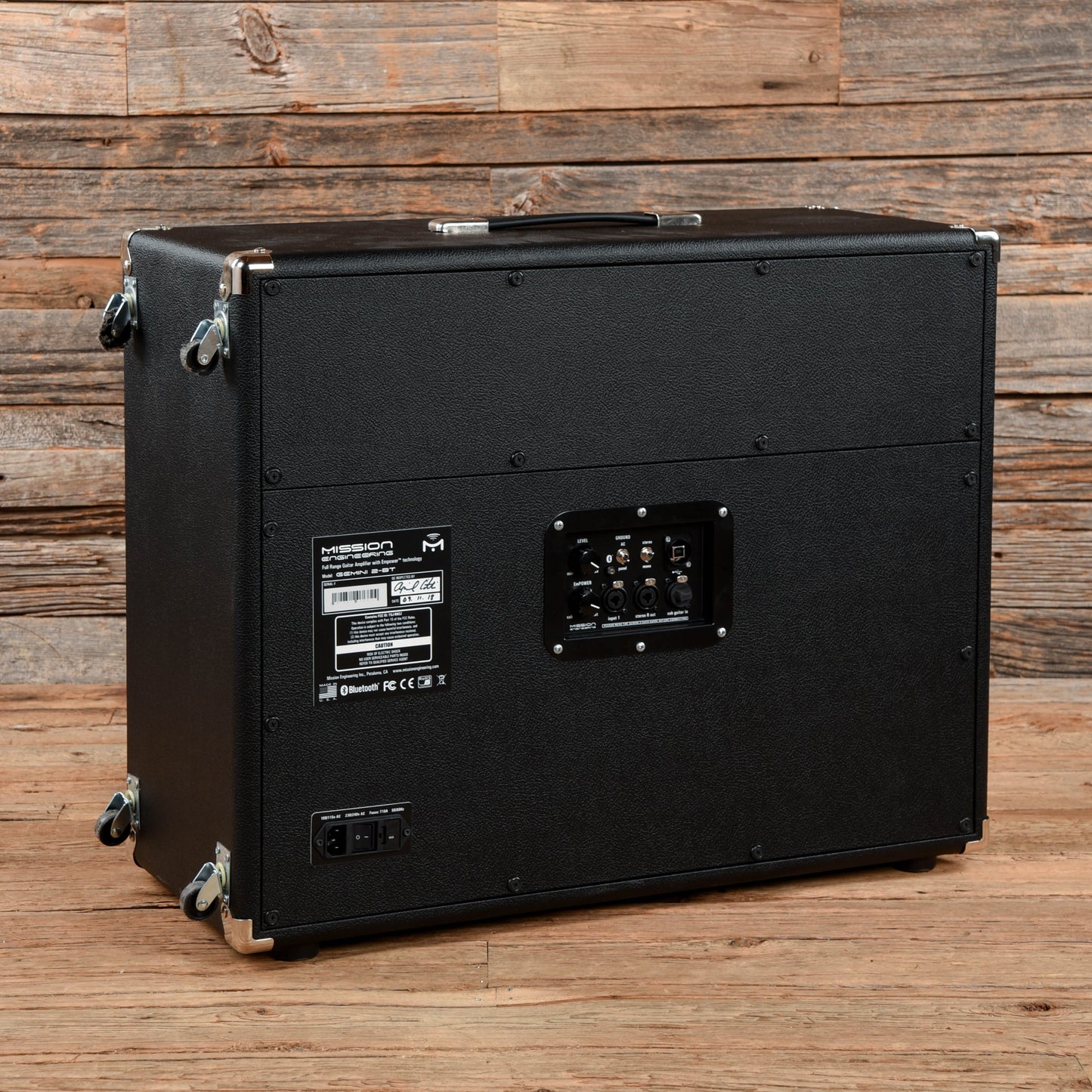 Mission Engineering Gemini 2-BT Powered Cabinet Amps / Guitar Cabinets