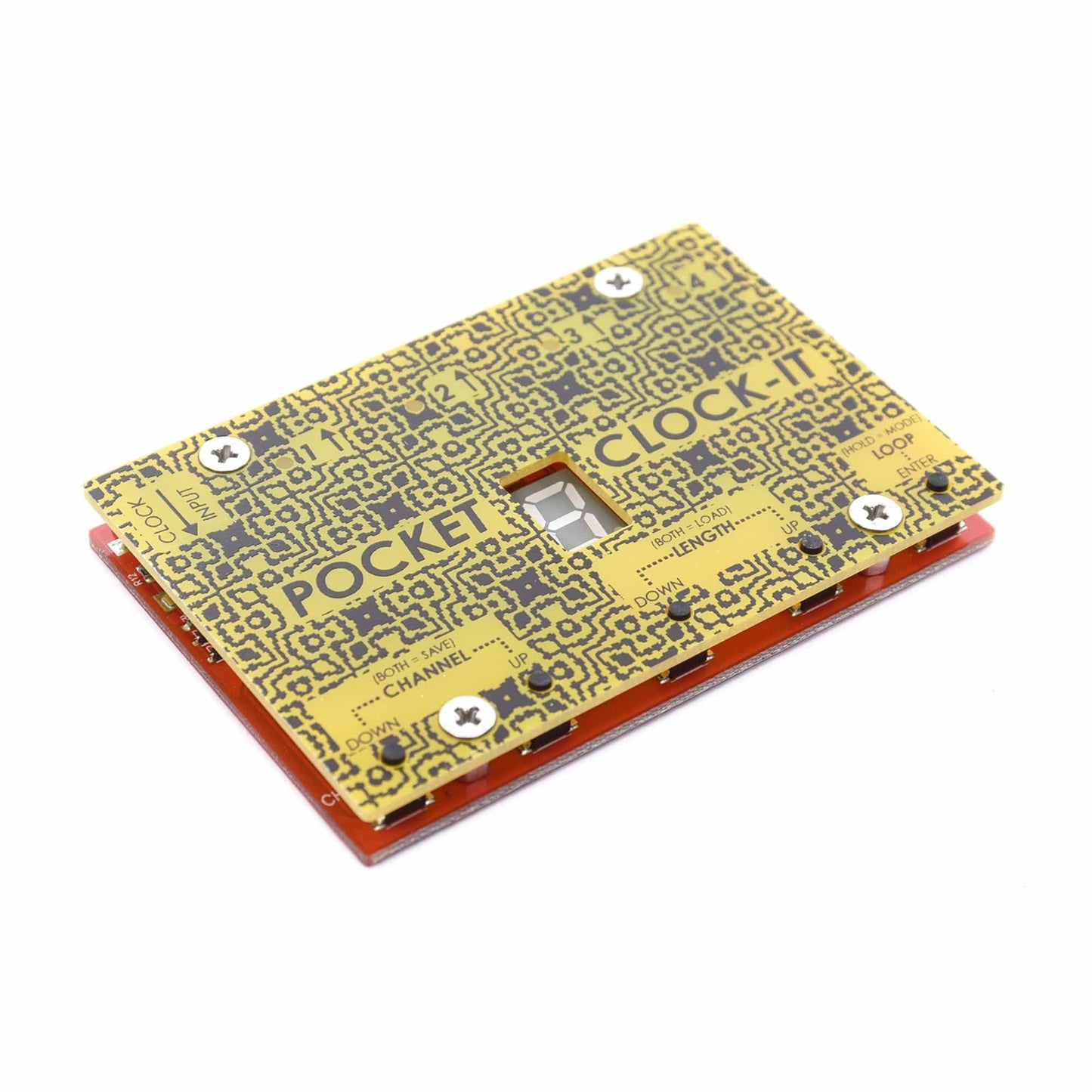 Moffenzeef Modular POCKET CLOCK-IT USB Powered Generative Sequencer and Clock Divider Keyboards and Synths / Synths / Eurorack