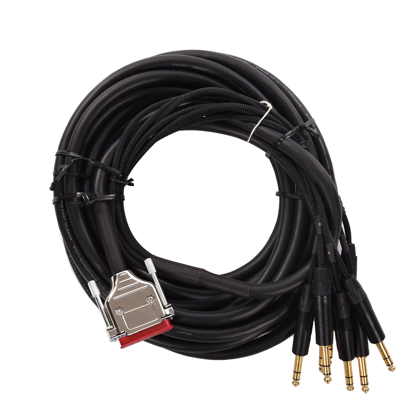 Mogami Gold DB25-TRS 8-channel Analog Interface Cable 25' Accessories / Cables