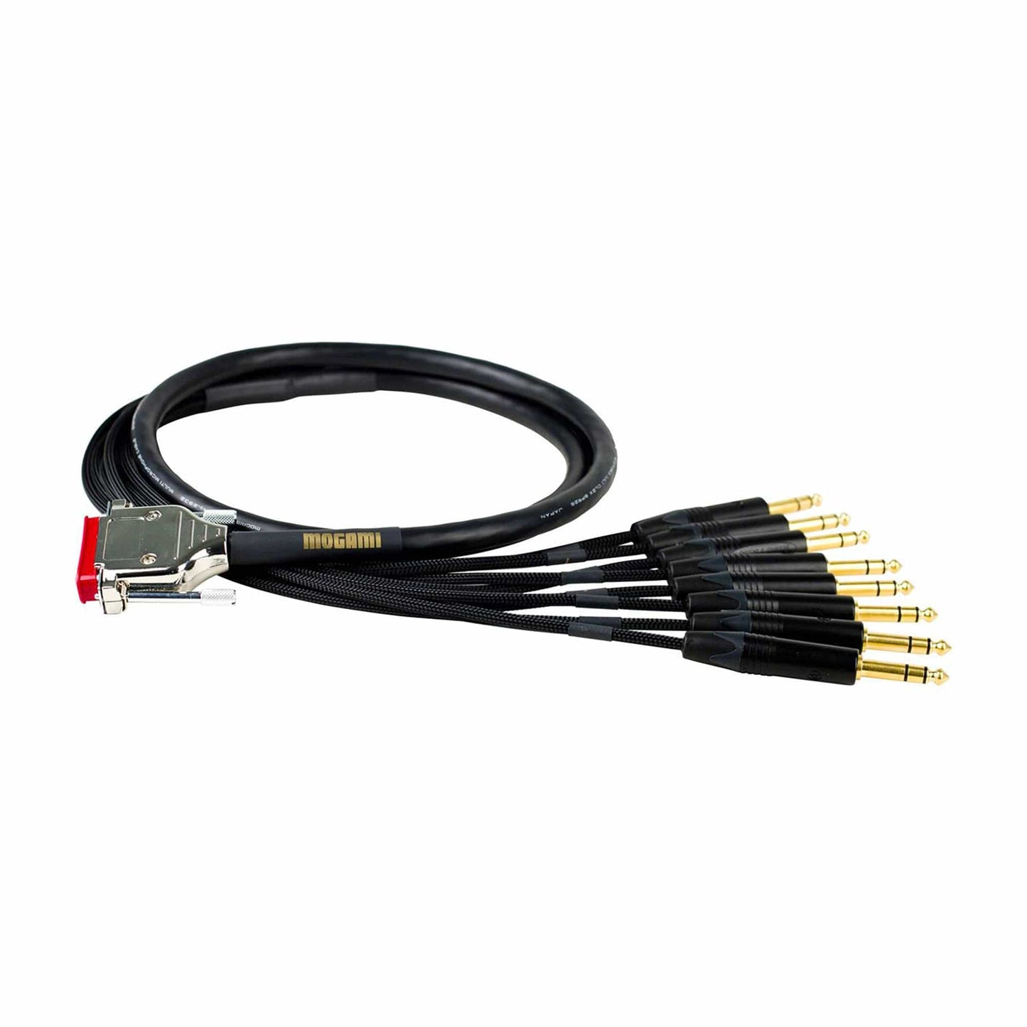 Mogami Gold DB25-TRS 8-channel Analog Interface Cable 3' Accessories / Cables