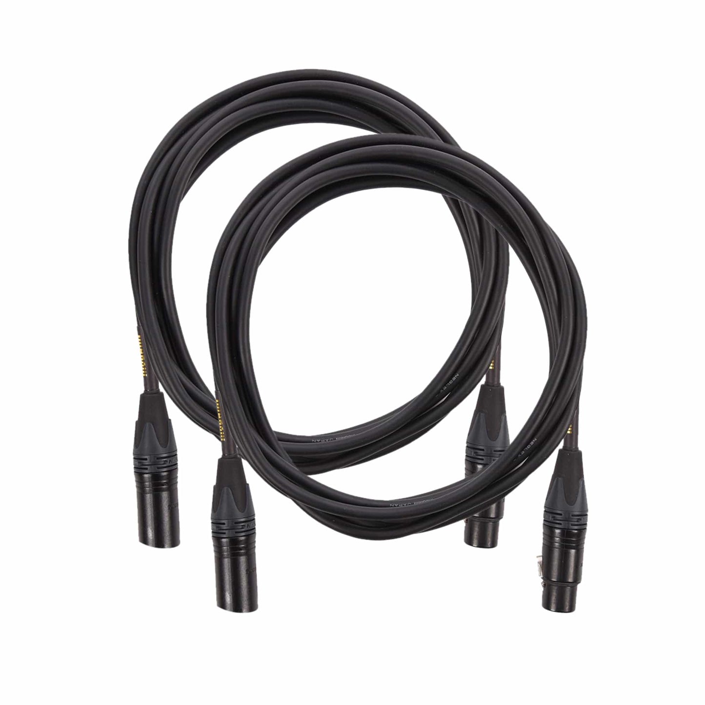 Mogami Gold Studio XLR Microphone Cable 10' 2 Pack Bundle Accessories / Cables