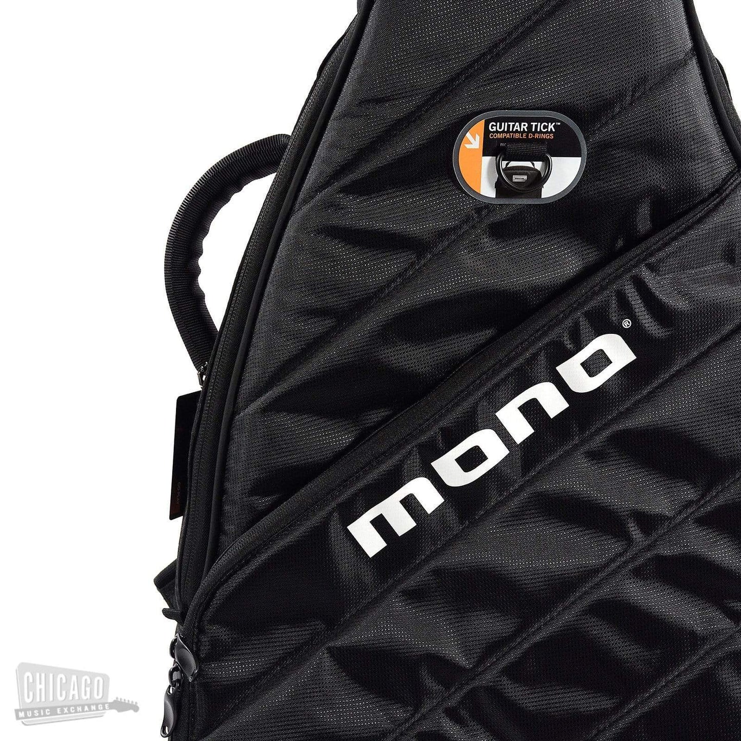 Mono M80 Vertigo Electric Guitar Case Jet Black Accessories / Cases and Gig Bags / Guitar Cases