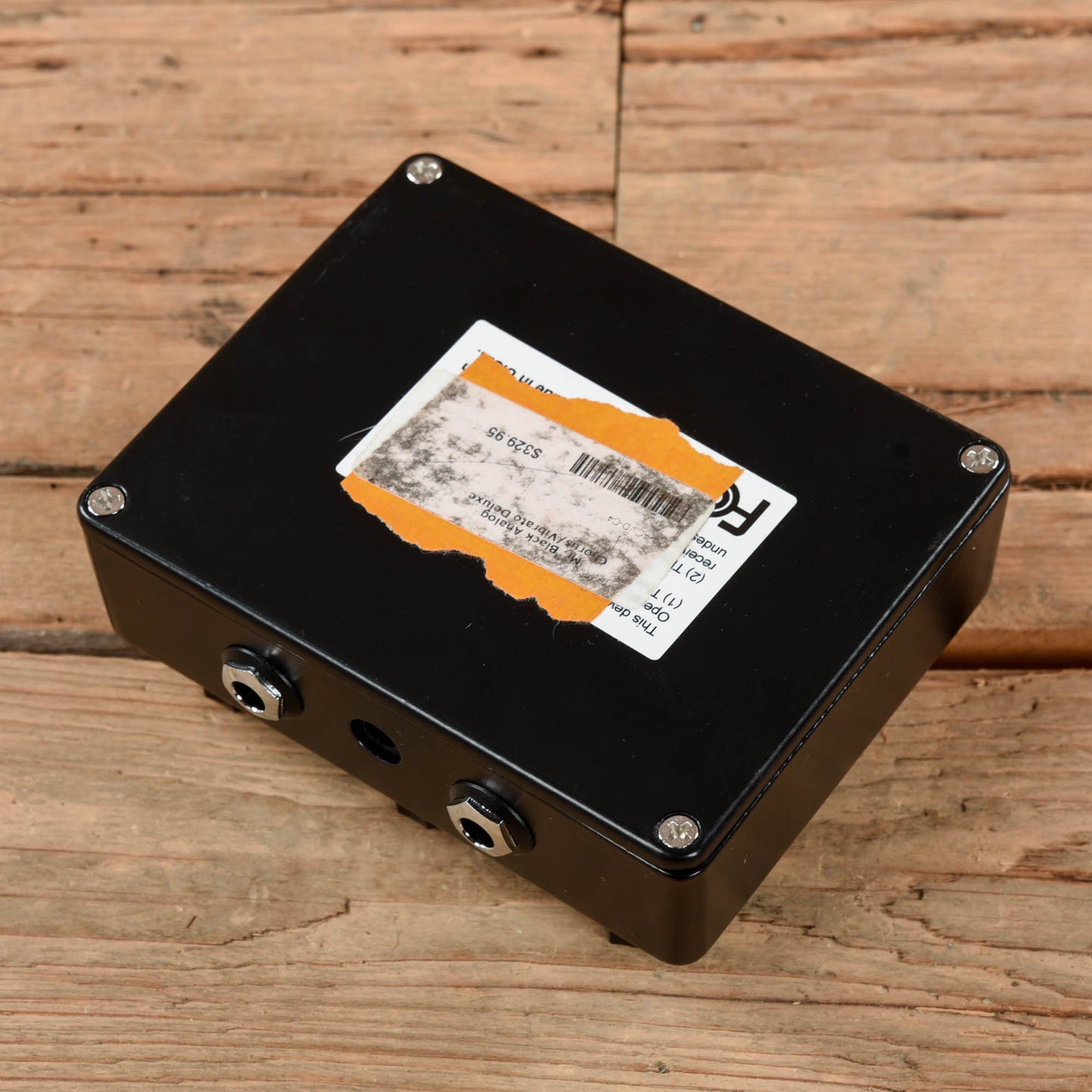 Mr. Black Pedals Analog Chorus/Vibrato Deluxe Effects and Pedals / Chorus and Vibrato
