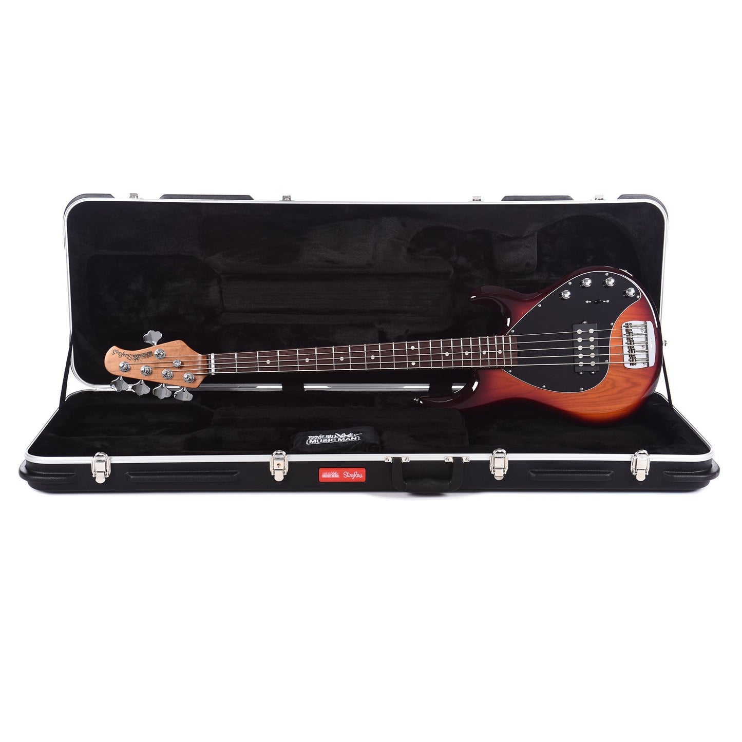 Music Man StingRay5 Special H Burnt Amber w/Black Pickguard Bass Guitars / 5-String or More