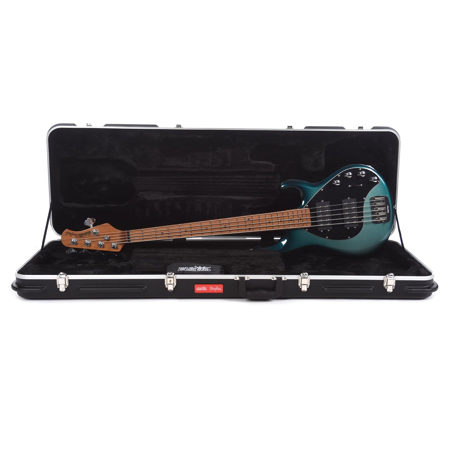 Music Man StingRay5 Special HH Frost Green Pearl w/Roasted Maple Neck Bass Guitars / 5-String or More