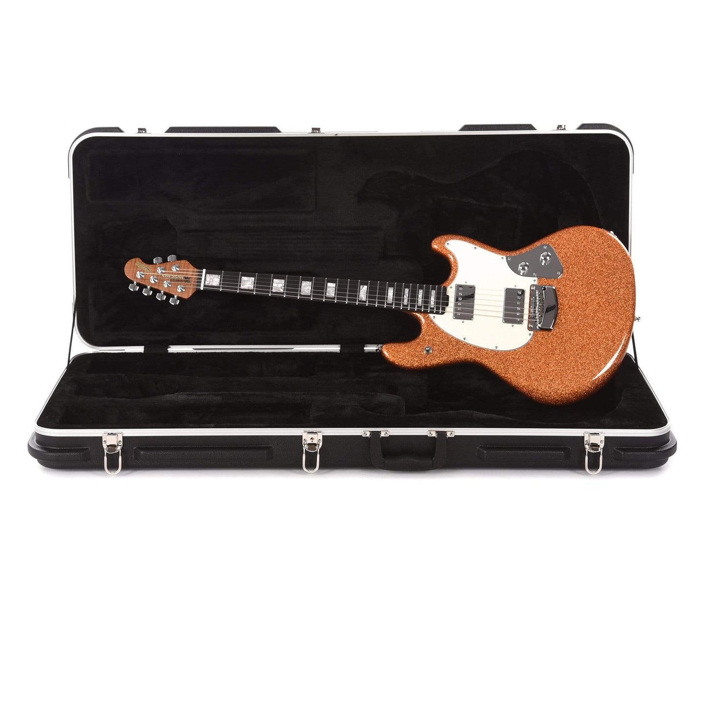 Music Man BFR Stingray Guitar Atomic Orange Electric Guitars / Solid Body