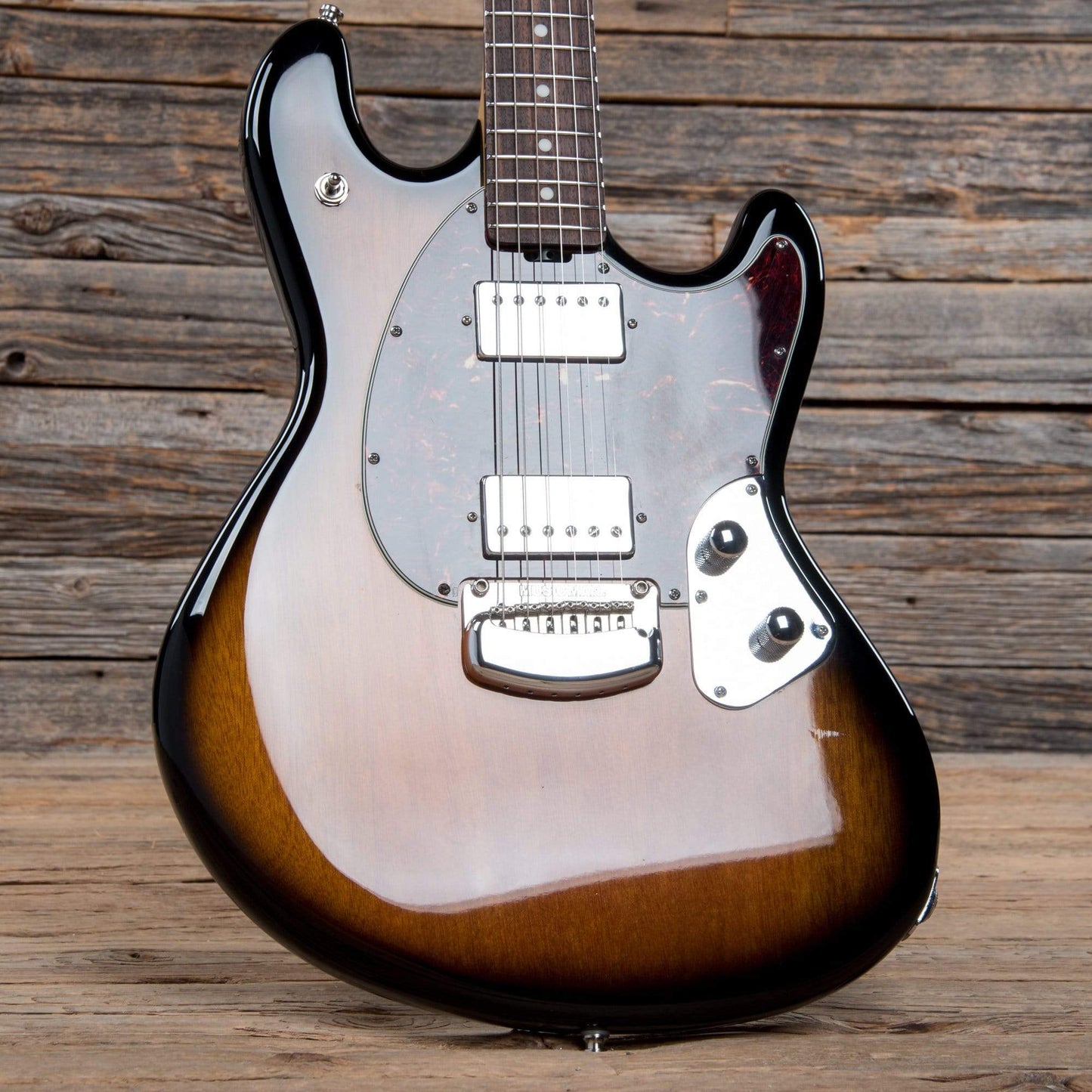 Music Man StingRay Guitar Vintage Tobacco Burst 2016 Electric Guitars / Solid Body