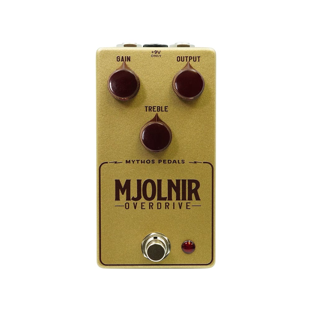 Mythos Pedals Mjolnir Overdrive Effects Pedal