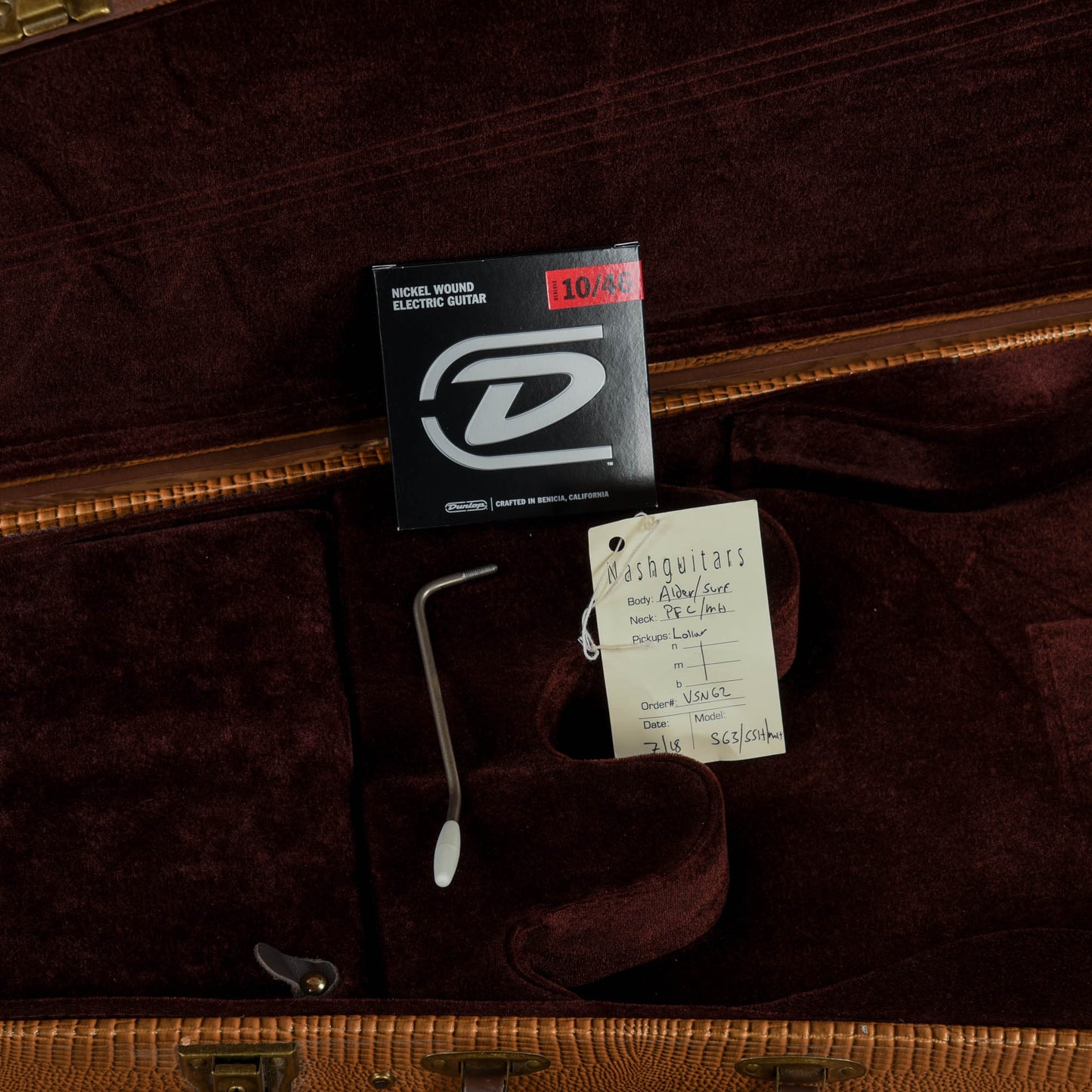 Nash S-63 HSS Sonic Blue Electric Guitars / Solid Body