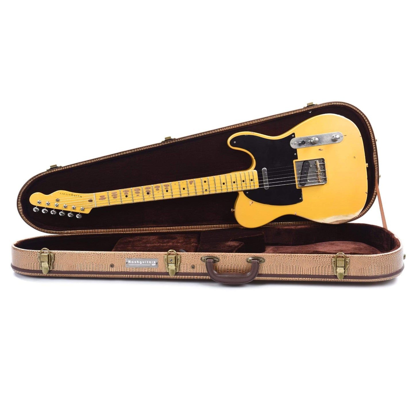 Nash T-52 Butterscotch Blonde Medium Relic w/1-Ply Pickguard & Lollar Pickups Electric Guitars / Solid Body