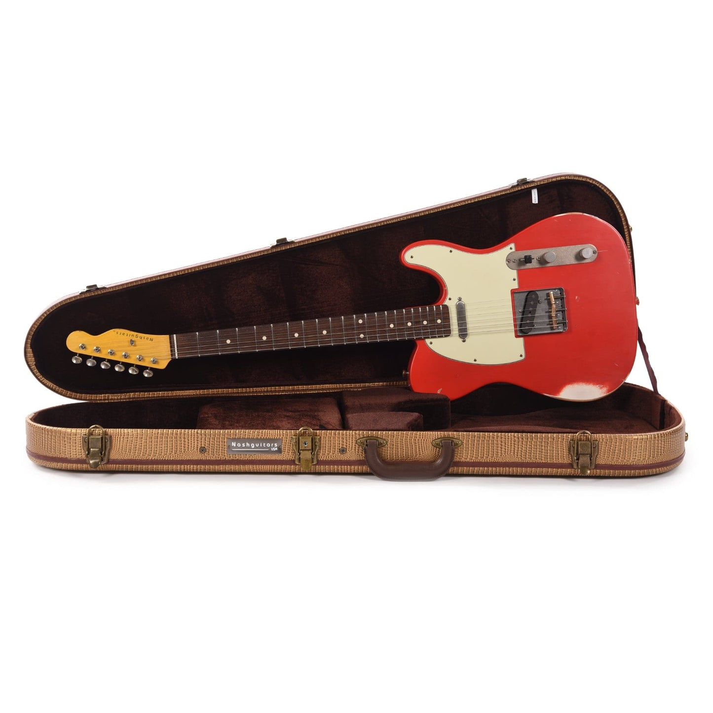 Nash T-63 Dakota Red Medium Relic w/ Lollar Pickups Electric Guitars / Solid Body