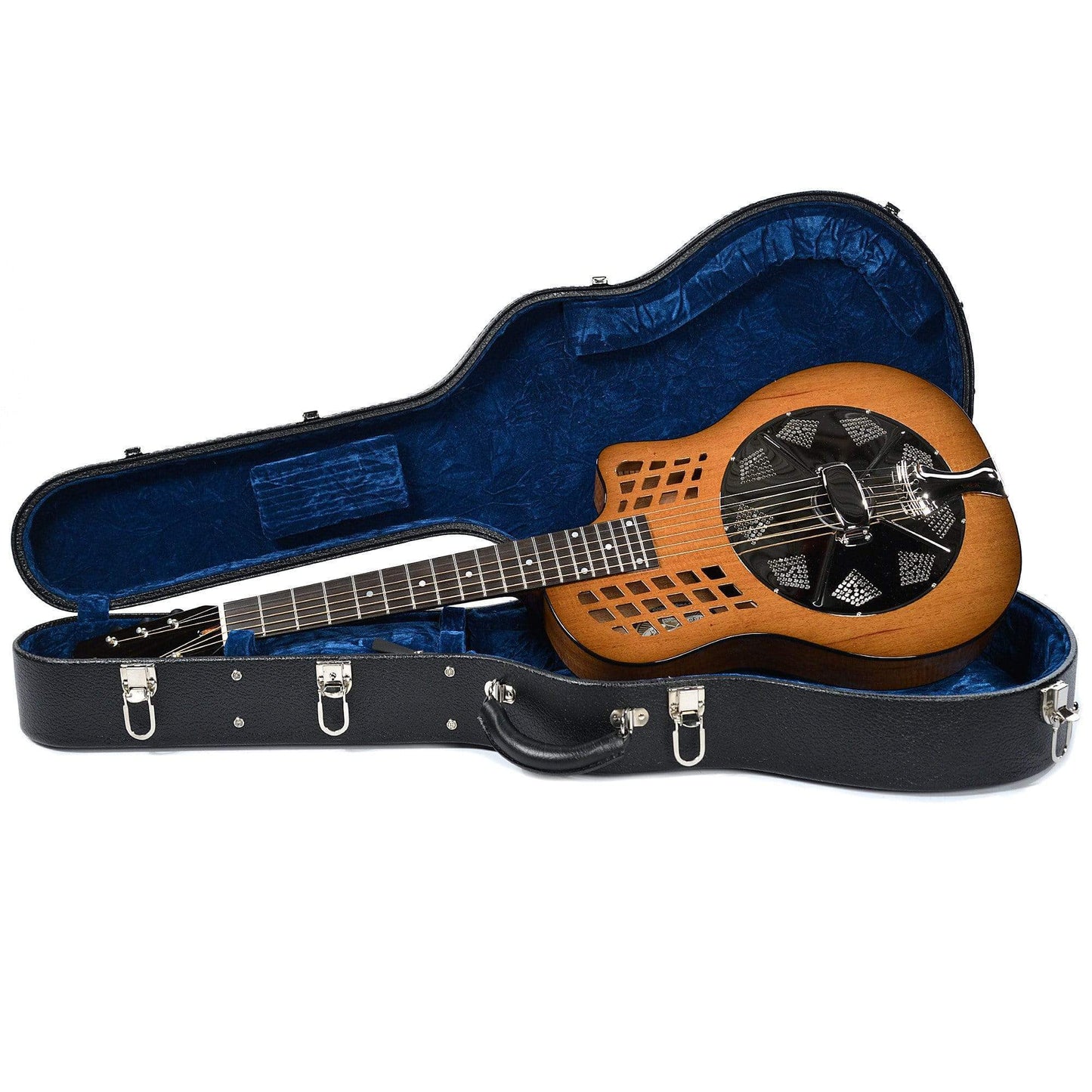 National ResoRocket Wood Body Figured Mahogany Resonator Acoustic Guitars / Resonator