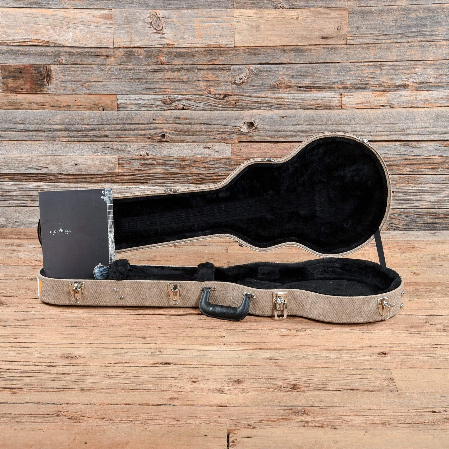 Nik Huber Krautster II Worn Onyx Black 2018 Electric Guitars / Solid Body