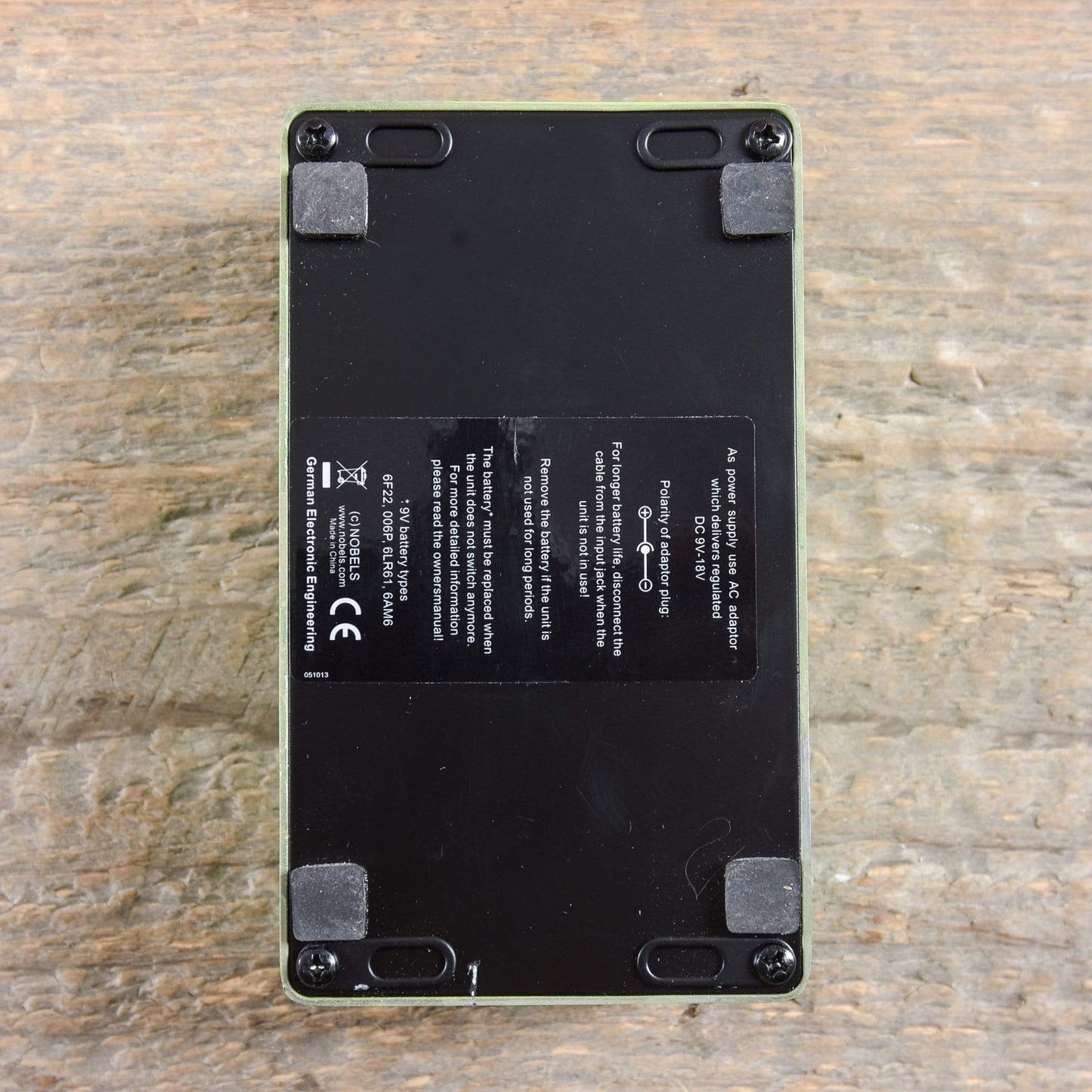 Nobels ODR-1 BC Natural Overdrive with Bass Cut Effects and Pedals / Overdrive and Boost