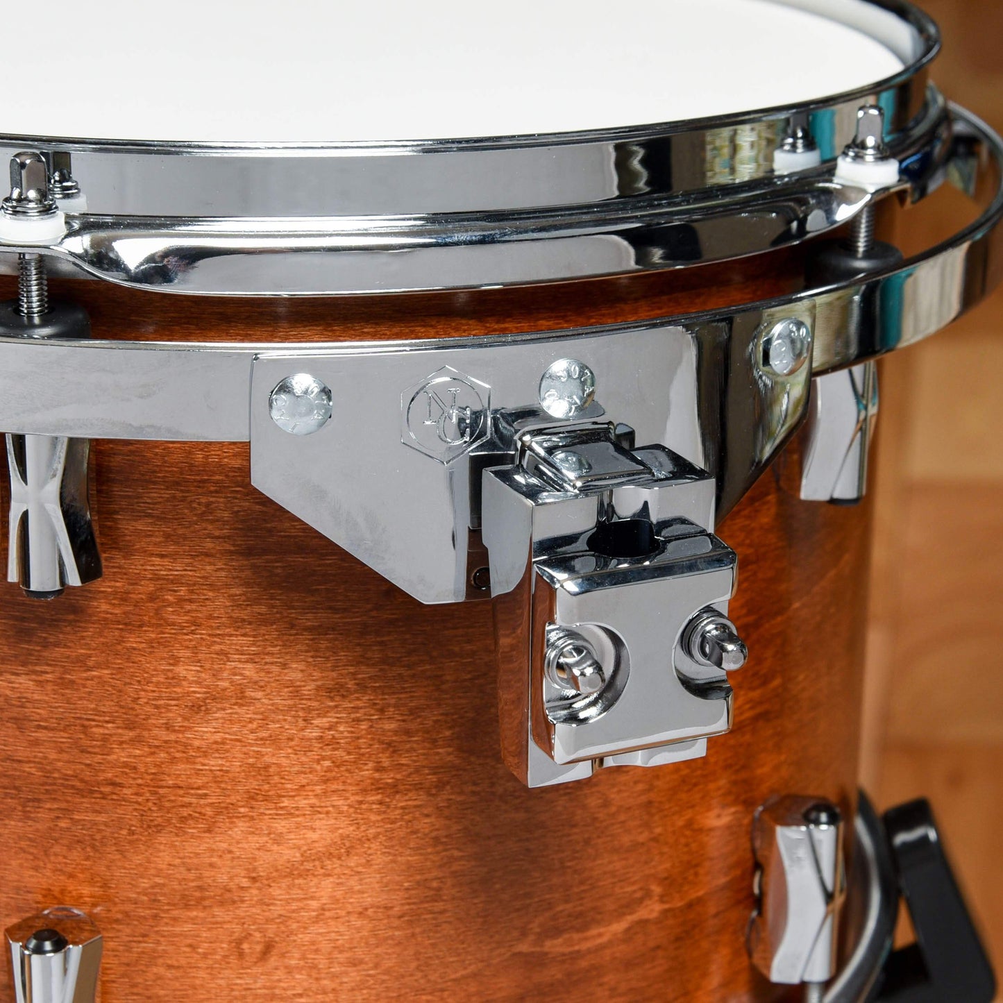 Noble & Cooley CD Maple 13/16/22 3pc. Drum Kit Honey Maple Oil Drums and Percussion / Acoustic Drums / Full Acoustic Kits