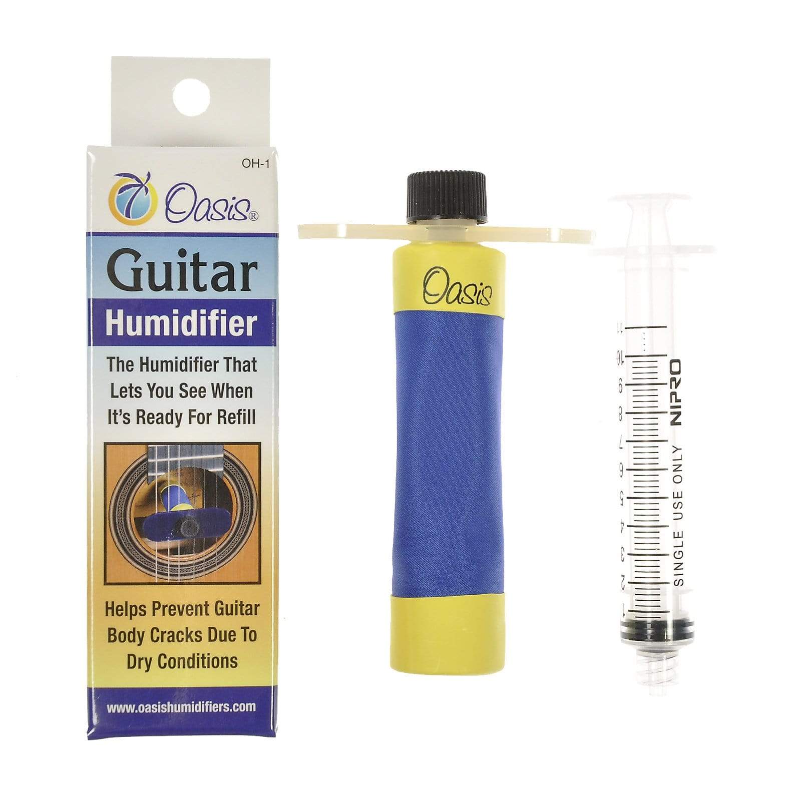 Oasis OH-1 Guitar Humidifier Accessories / Humidifiers