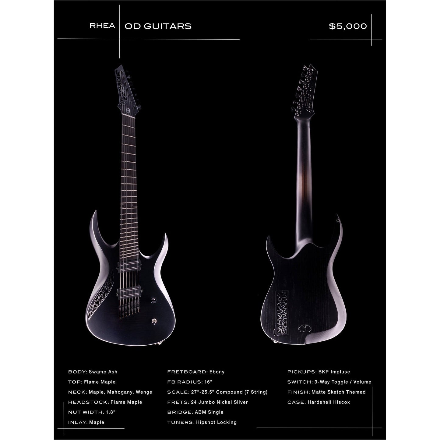 OD Guitars Rhea