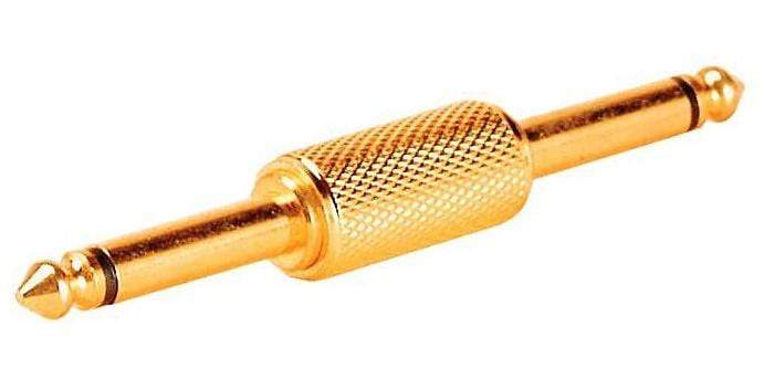 On-Stage Stands Straight 1/4-1/4 Inch Pedal Coupler Accessories / Cables