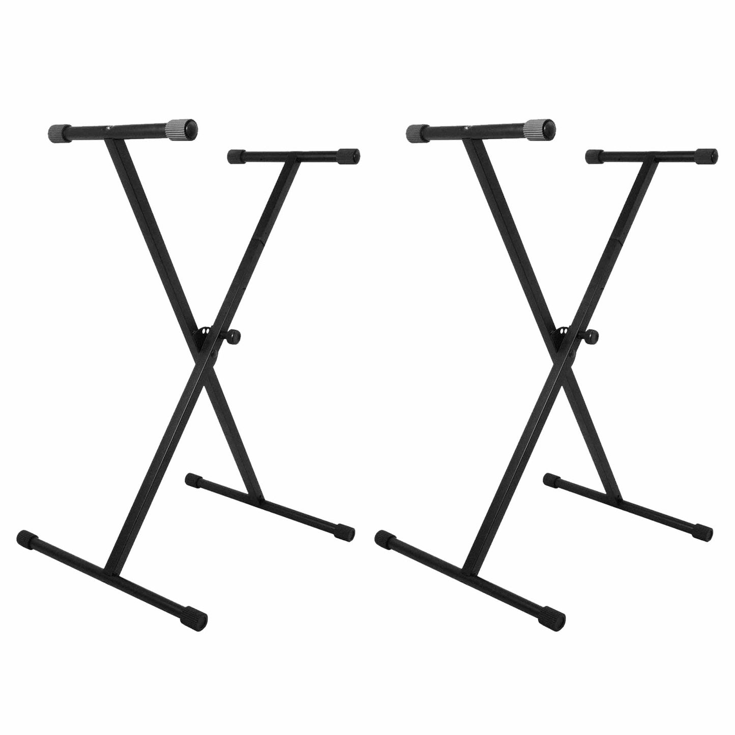 On Stage Stands KS7190 Single-X Keyboard Stand 2 Pack Bundle Keyboards and Synths / Keyboard Accessories / Stands