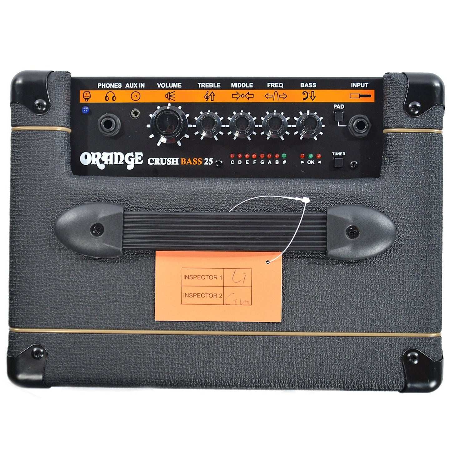 Orange Crush Bass 25 Black 1x8 25w Combo Amps / Bass Combos