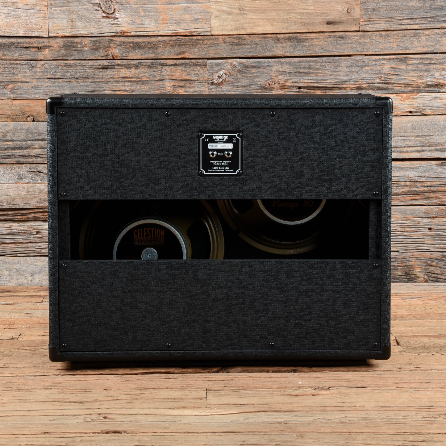 Orange PPC212OB Black Amps / Guitar Cabinets