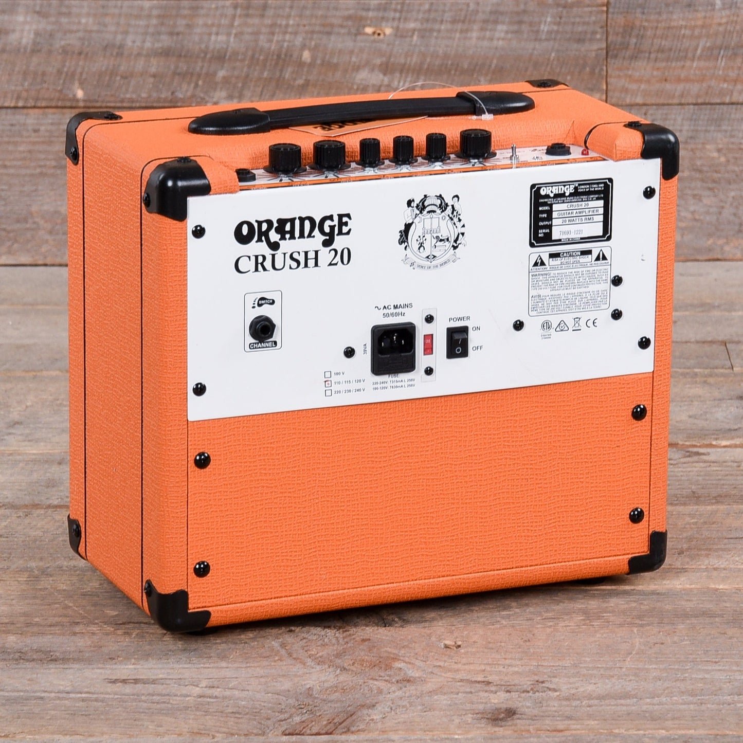 Orange Crush 20 1x8" Guitar Combo Amp Amps / Guitar Combos