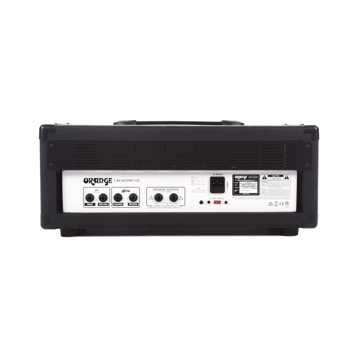 Orange Crush Pro 120W Head Black Amps / Guitar Heads