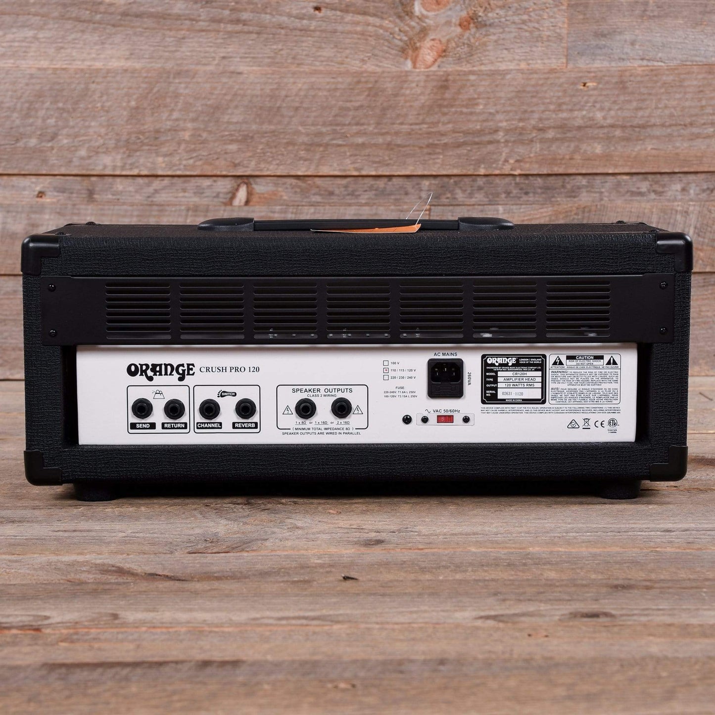 Orange Crush Pro 120W Head Black Amps / Guitar Heads