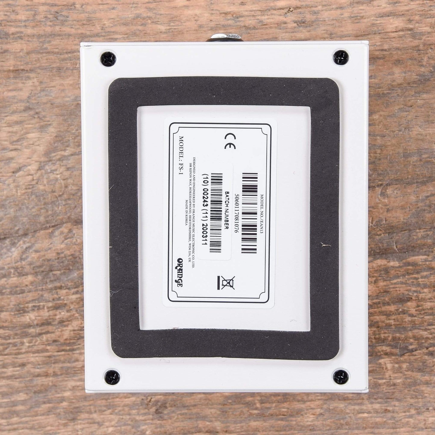 Orange FS-1 Single Function Footswitch Parts / Amp Parts