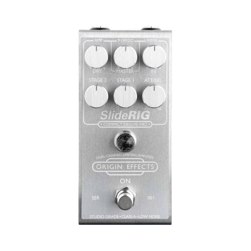 Origin Effects Limited Edition SlideRIG Compact Deluxe MK2 Laser Engraved Compressor Pedal Effects and Pedals / Chorus and Vibrato