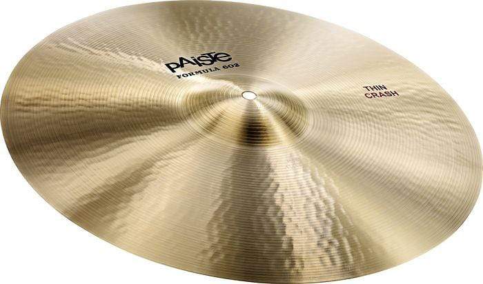 Paiste 16" Formula 602 Thin Crash Cymbal Drums and Percussion / Cymbals / Crash
