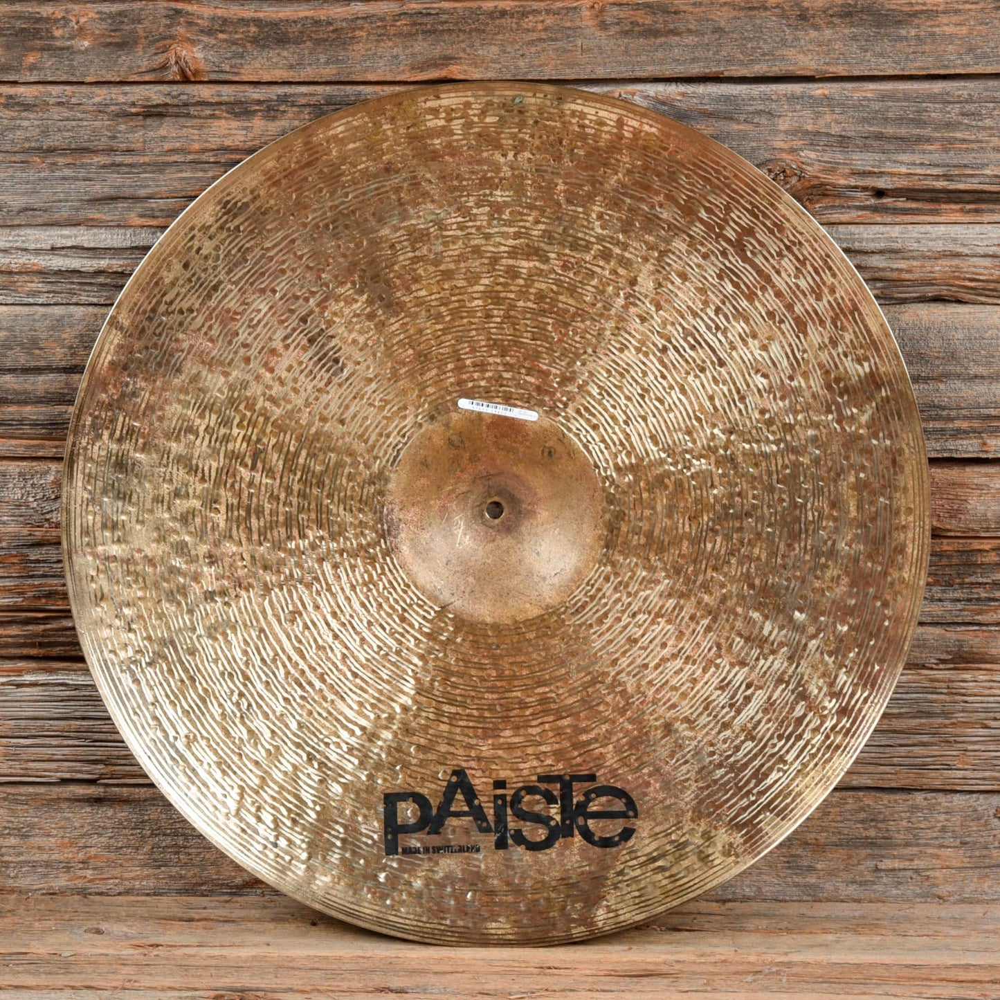 Paiste 24" Prototype Ride Cymbal USED Drums and Percussion