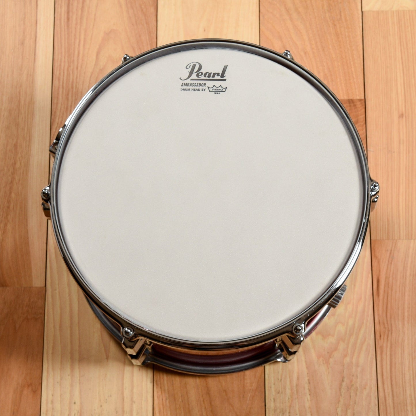 Pearl Fiber Glass 12/13/16/22 1970s Red Silk Drums and Percussion / Acoustic Drums / Full Acoustic Kits