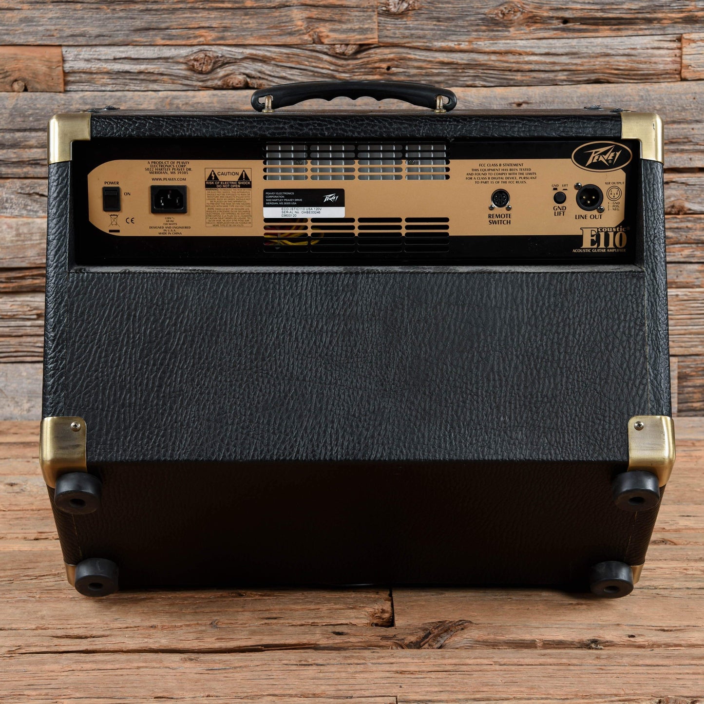 Peavey E110 Ecoustic 1x10" 100W Acoustic Guitar Combo Amp w/ Effects Amps / Guitar Combos