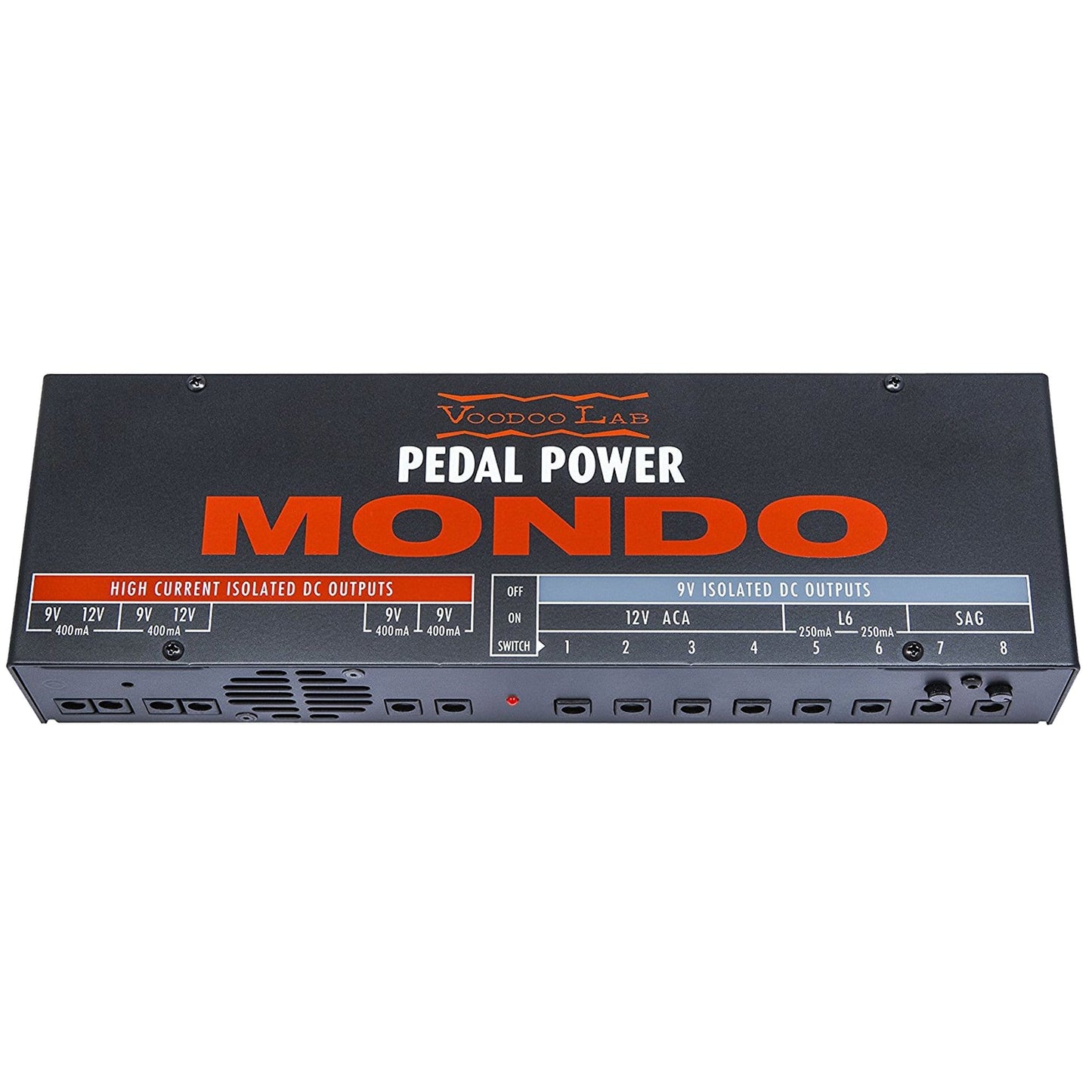 Pedaltrain TERRA Pedalboard 5 Rails 42x14.5 w/Soft Case Bundle w/ Voodoo Lab Pedal Power MONDO Isolated Power Supply Effects and Pedals / Pedalboards and Power Supplies