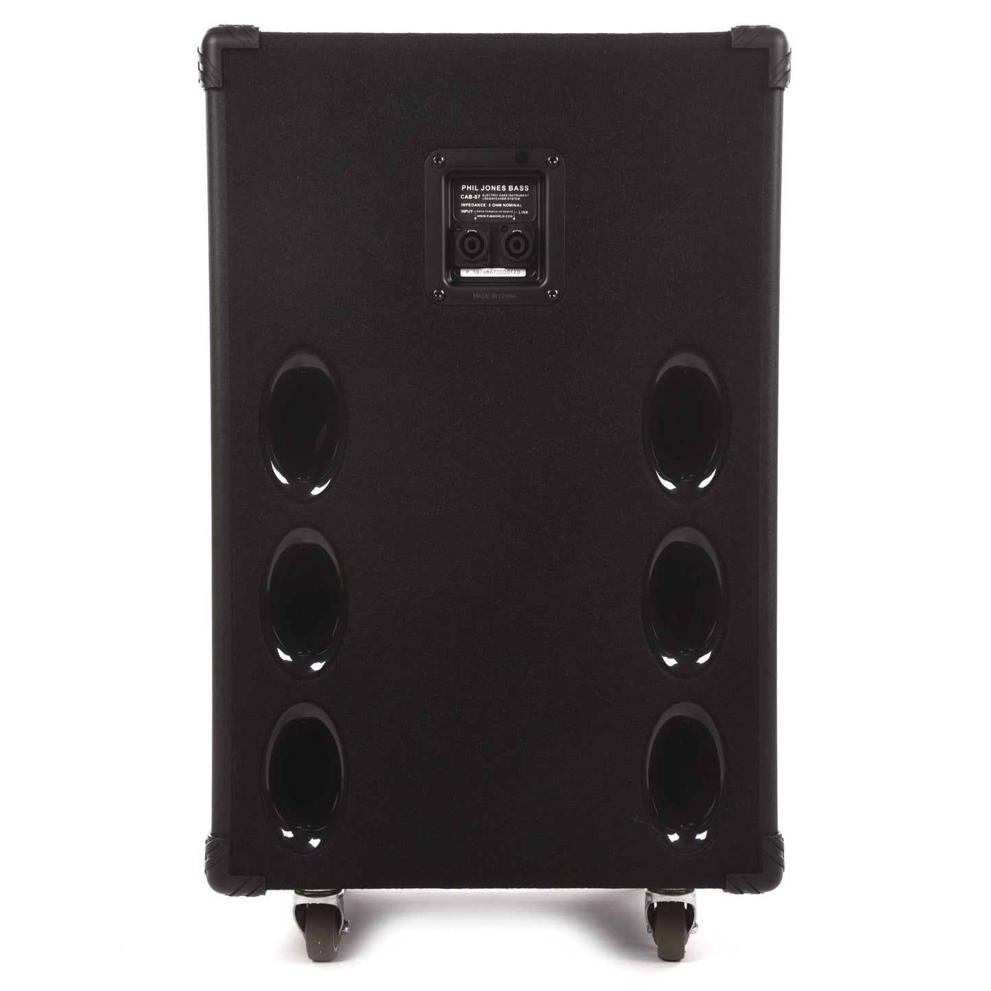 Phil Jones Cab 67 500W 6x7 Bass Cab Black Amps / Bass Cabinets