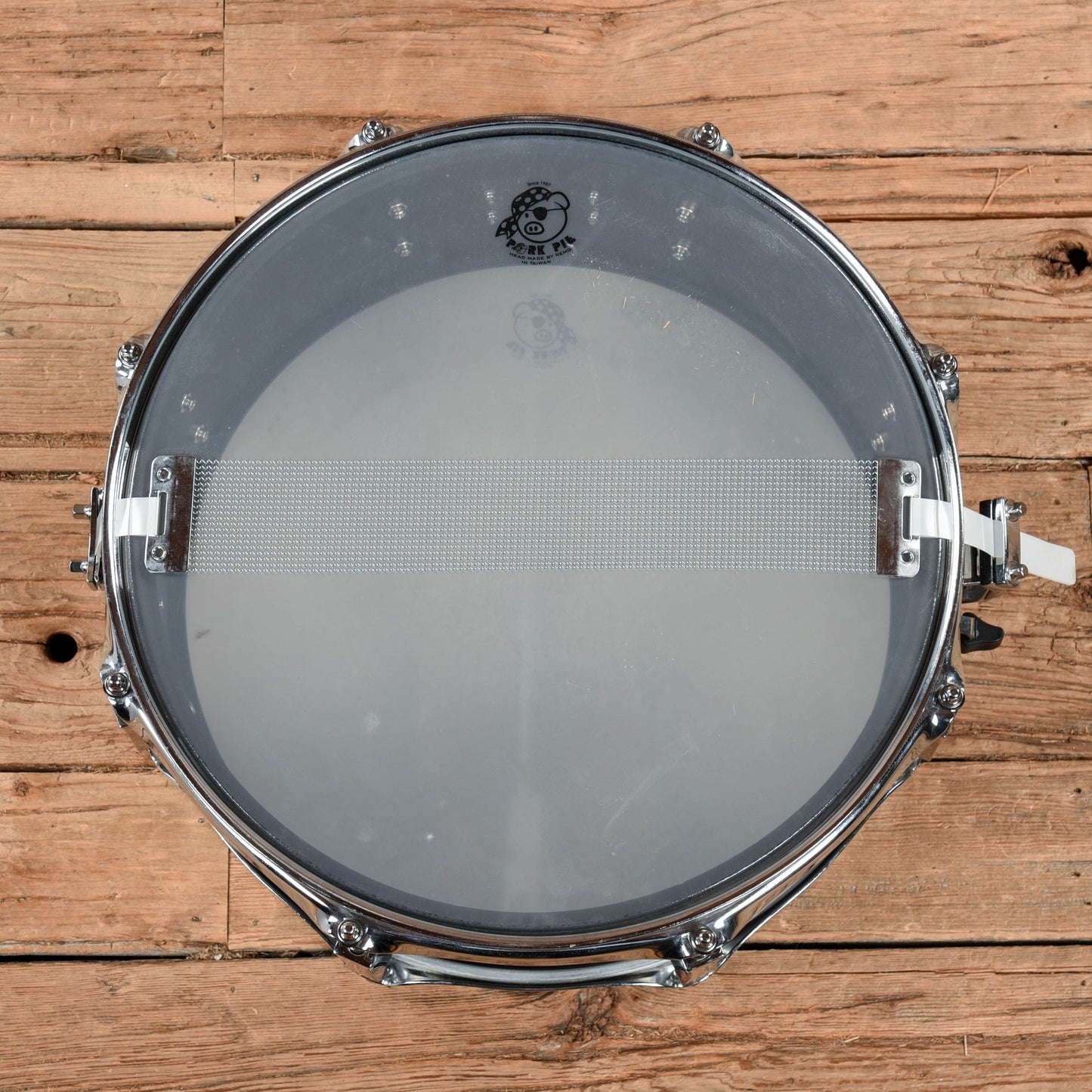 Pork Pie 6.5x14 Steel Snare Drum Drums and Percussion / Acoustic Drums / Snare