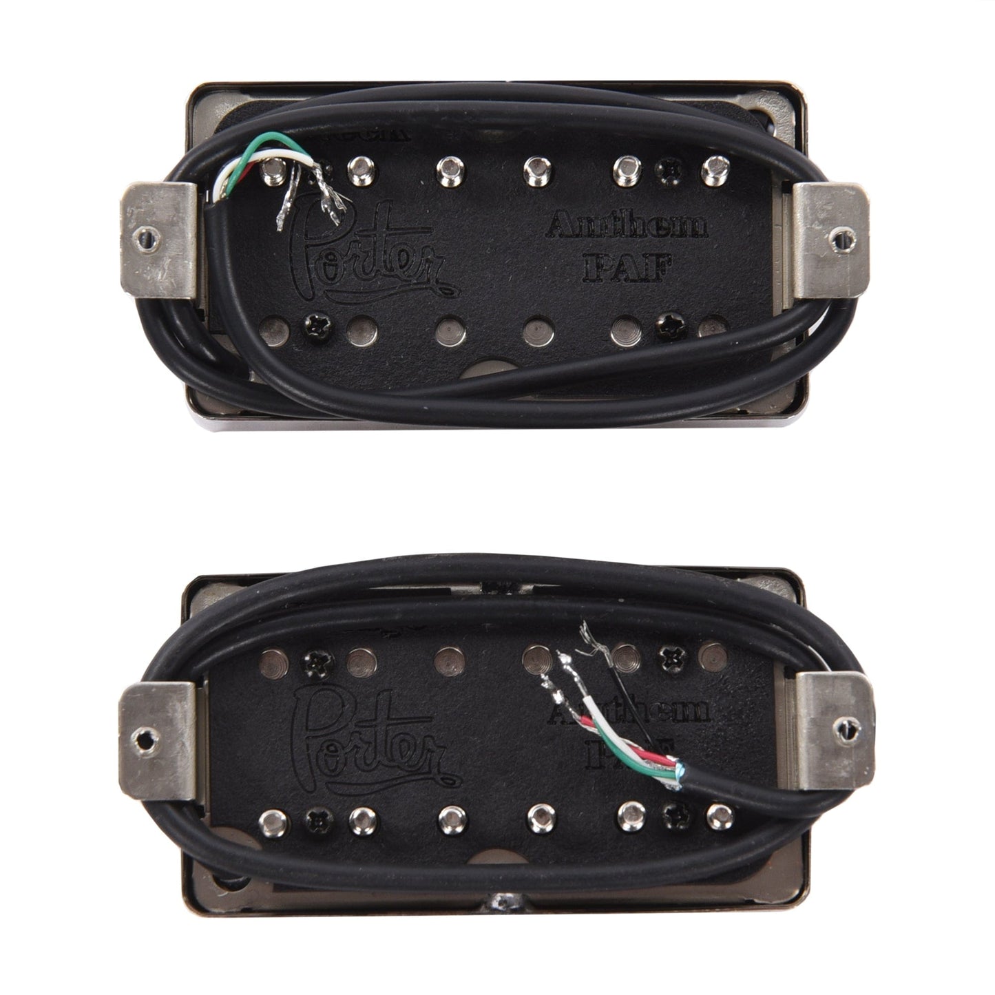 Porter Anthem PAF Humbucker Set Nickel Parts / Guitar Pickups