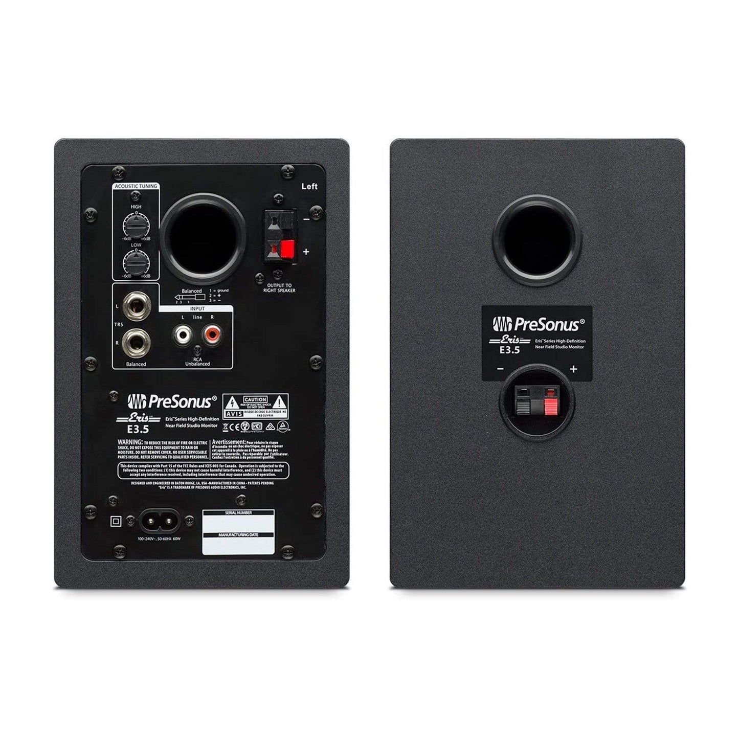 PreSonus Eris E3.5 2-Way Near Field Studio Monitor Pair Pro Audio / Speakers / Studio Monitors