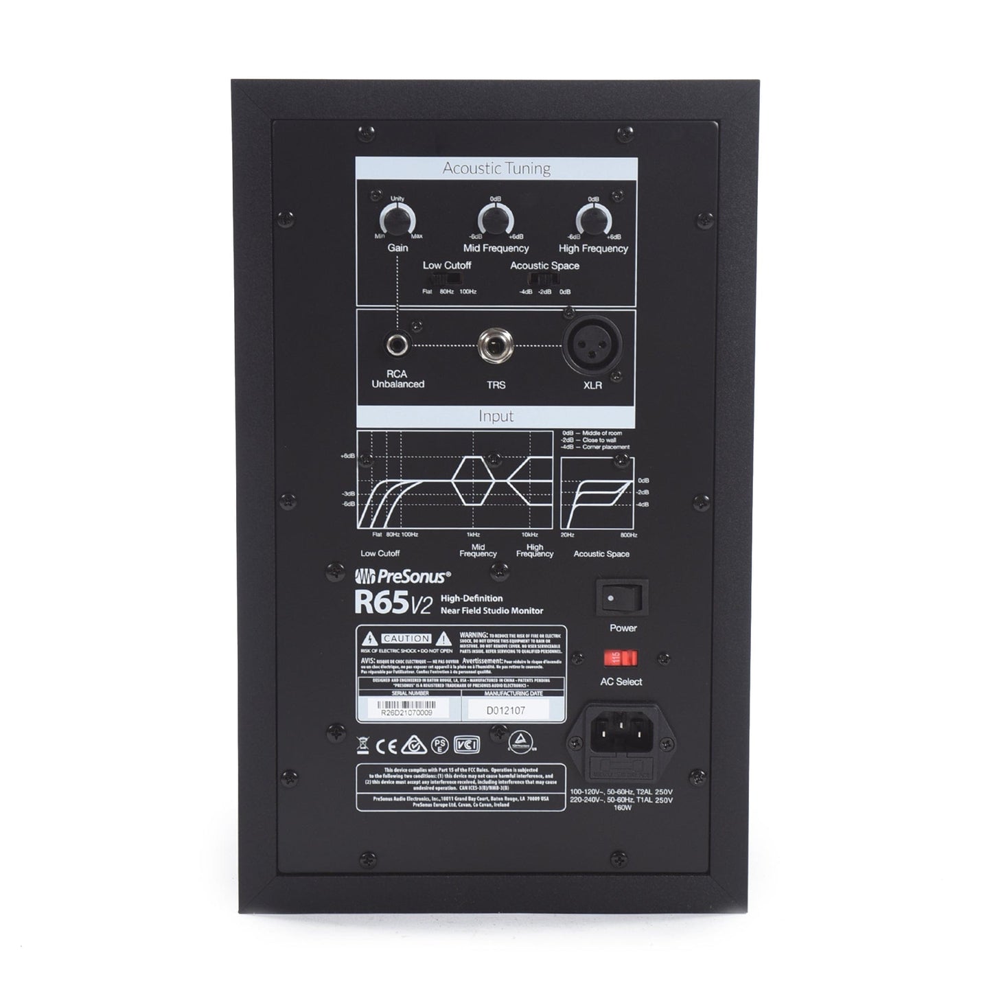 PreSonus R65 V2 Powered Studio Reference Monitor Pro Audio / Speakers / Studio Monitors