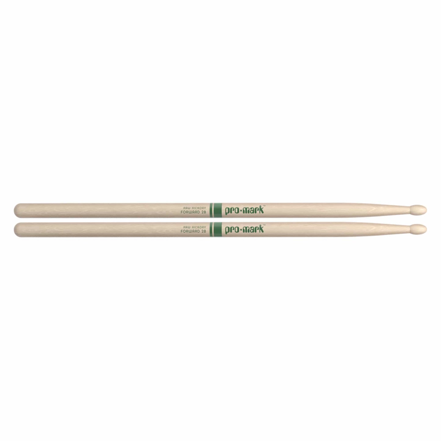 Promark American Hickory 2B Natural Wood Tip Drum Sticks Drums and Percussion / Parts and Accessories / Drum Sticks and Mallets
