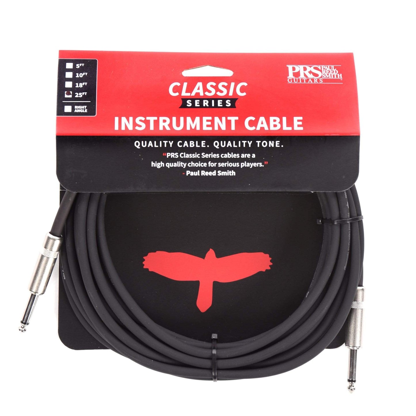 PRS 25' Classic Instrument Cable Straight/Straight Accessories / Cables