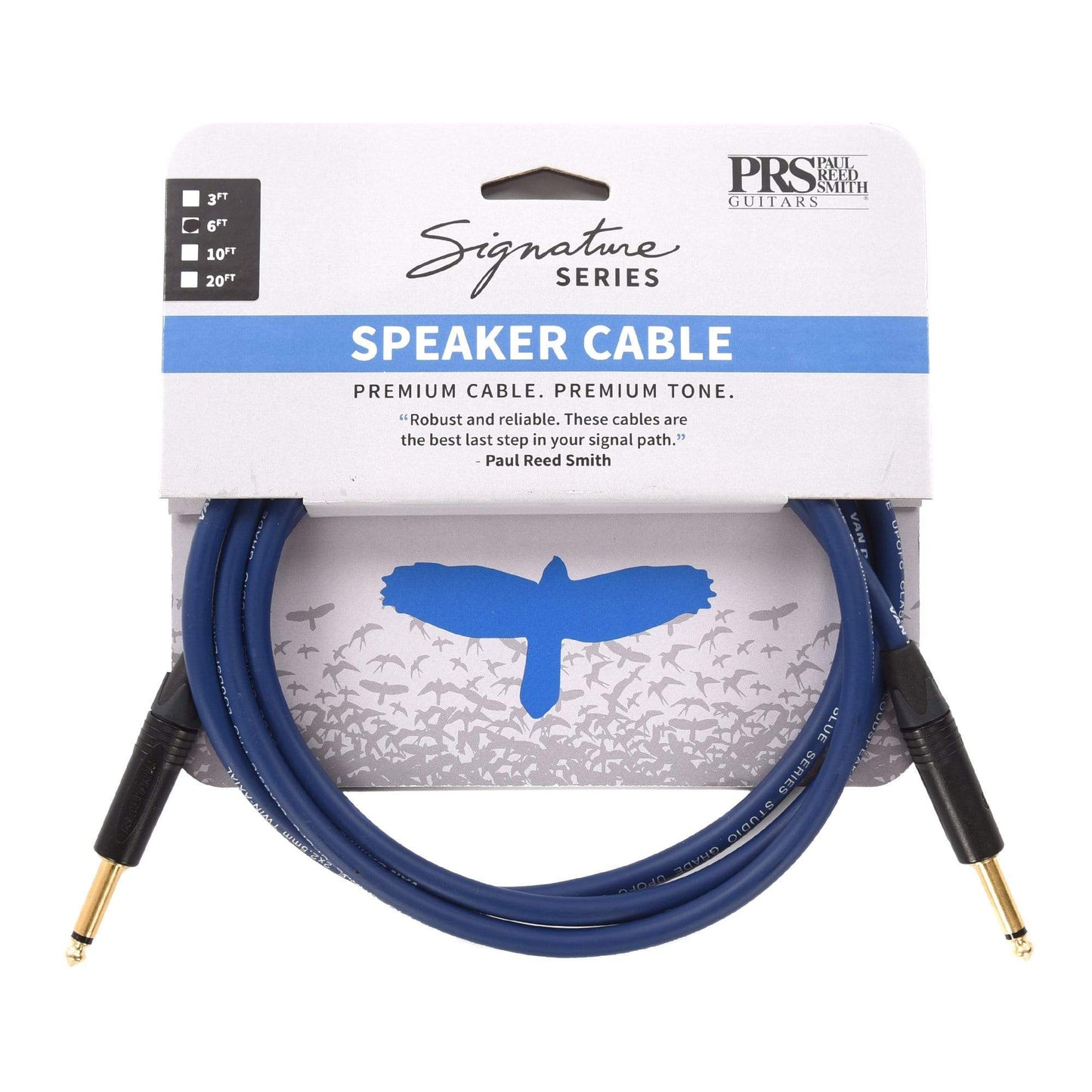 PRS 6' Signature Speaker Cable Straight/Straight Accessories / Cables