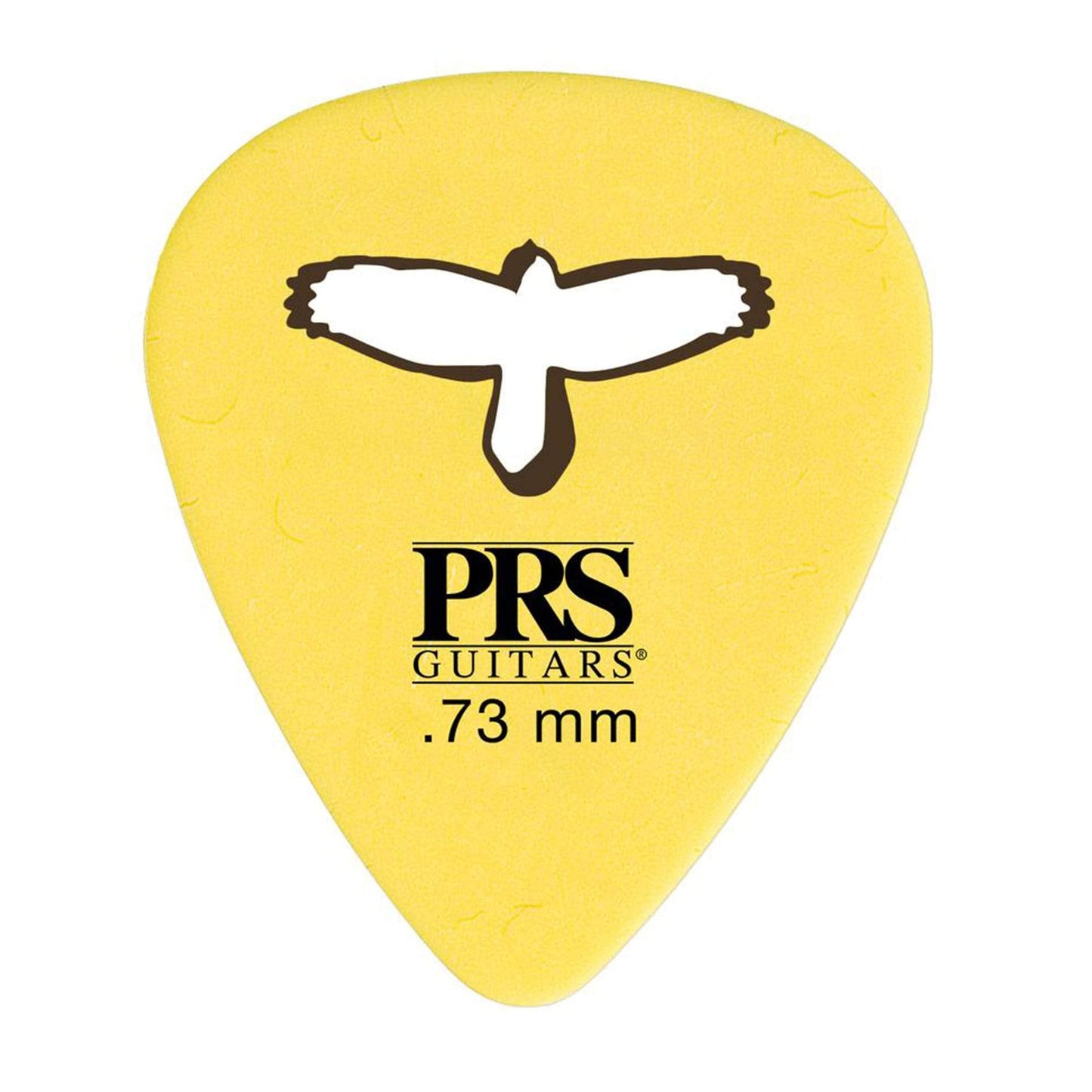 PRS Delrin Punch Picks Yellow 0.73mm 3 Pack (36) Bundle Accessories / Picks