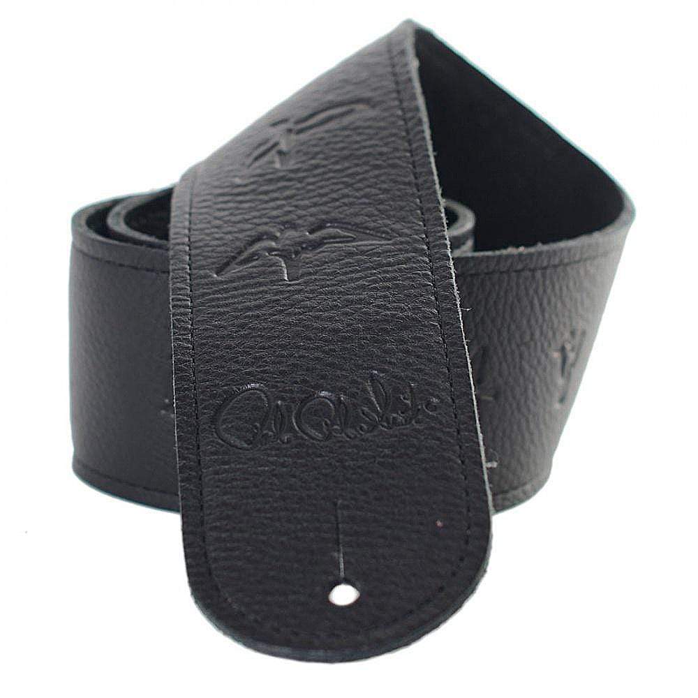 PRS Birds Leather Strap - Black Accessories / Straps